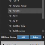 VST Plugins, MIDI Geräte und ASIO Treiber