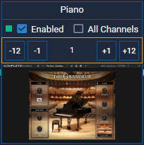SoundManager Plugin-Transponierung – einzelnes VST Plugin in anderer Tonart